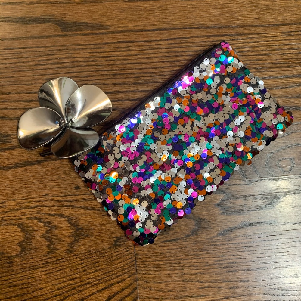 Sparkly Sequin Evening Bag / Pouch